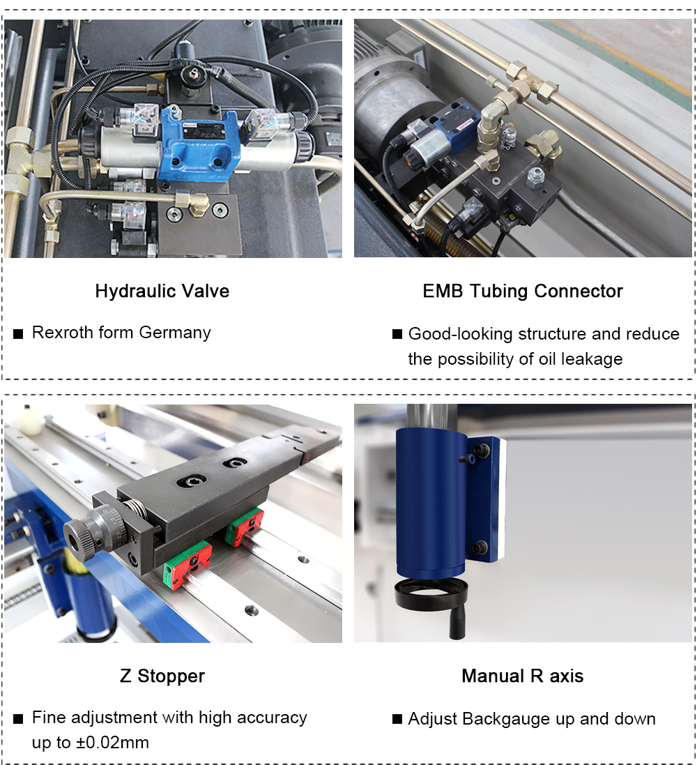 Druk op remmachine China