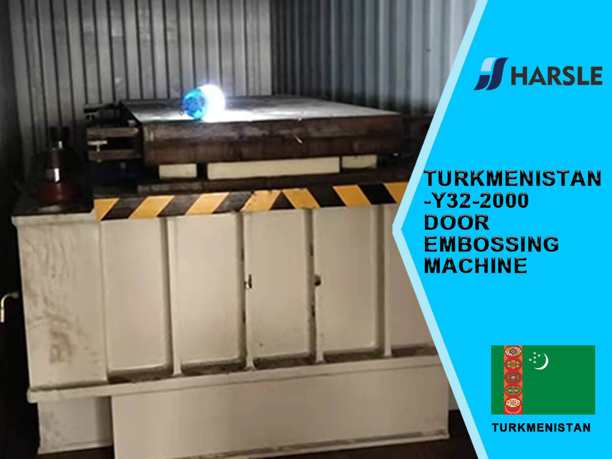 Turkmenistan-Y32-2000 deur Embossing Machine