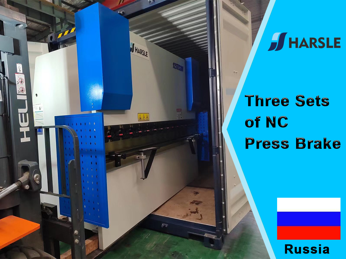 Rusland-drie sets van NC Press Brake