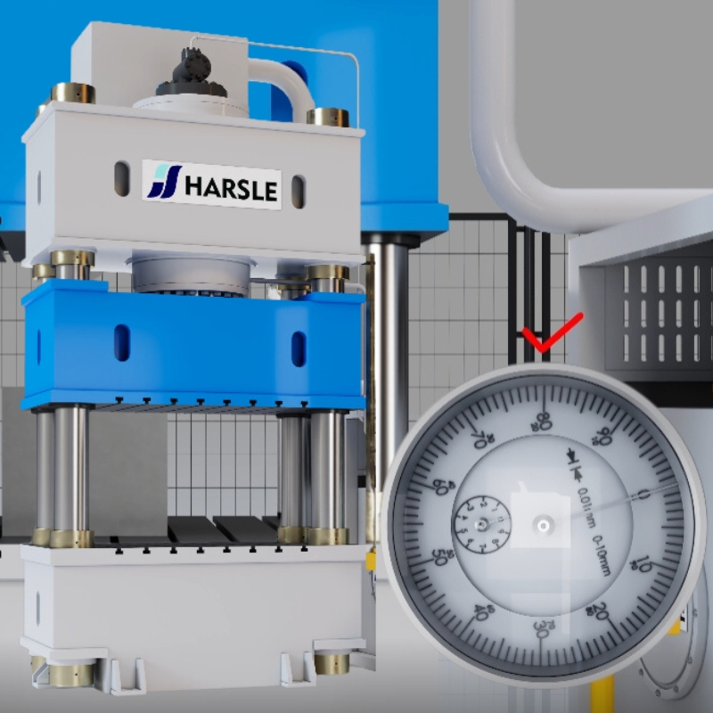 Hoe u het niveau van de hydraulische persram kunt aanpassen