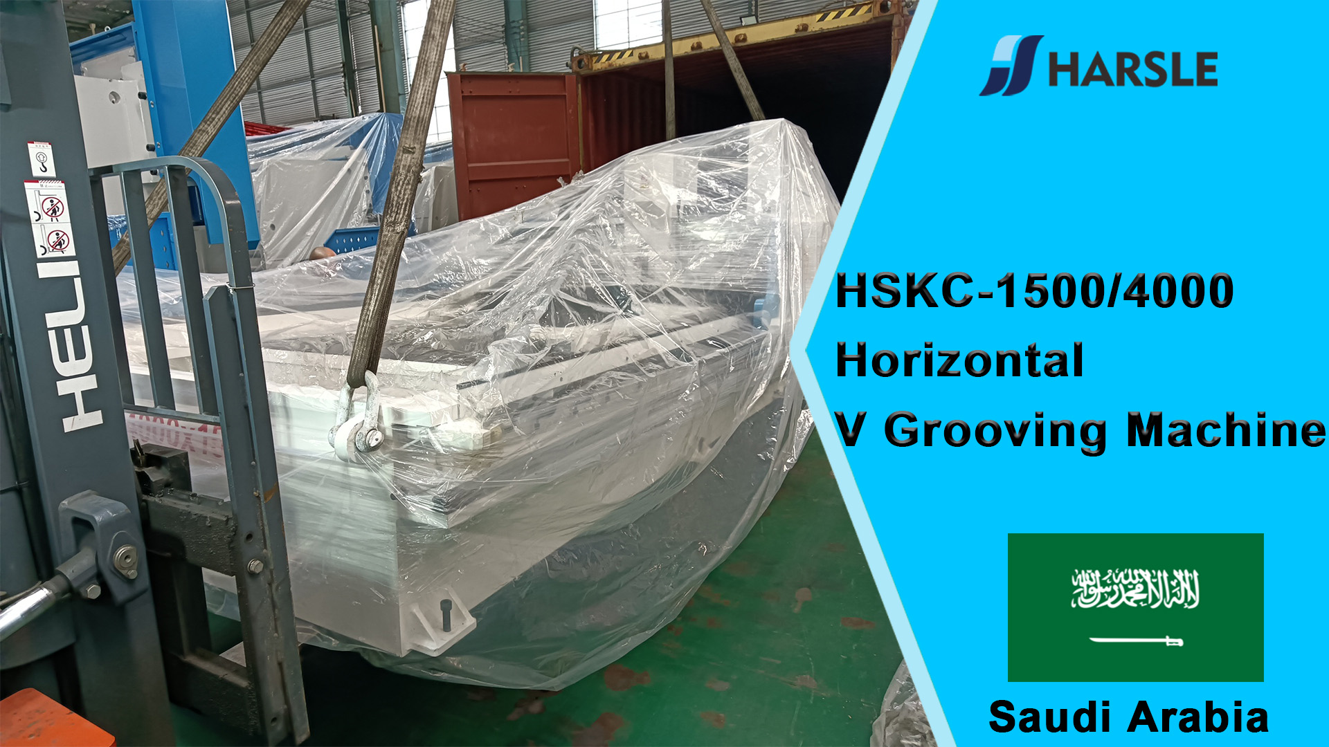 Saoedi-Arabië-HSKC-1500/4000 Horizontale V-groefmachine