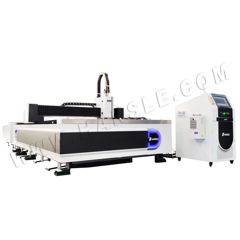 HSX-1500W 3015 CNC Fiber Laser Cutting Machine met uitwisselingstabel, IPG-laserbron