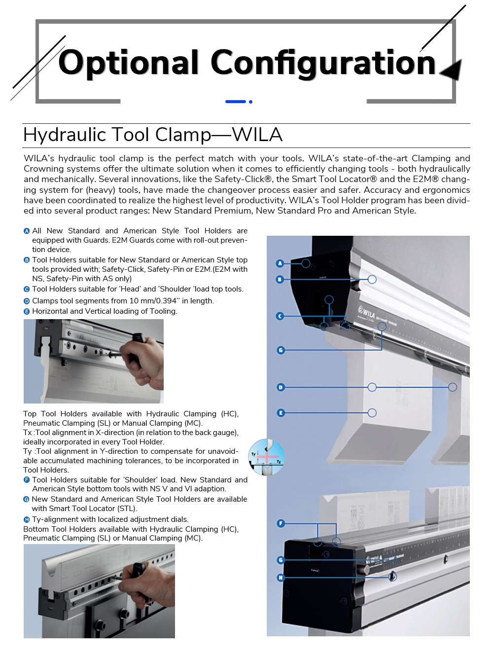 Hydraulische persrem