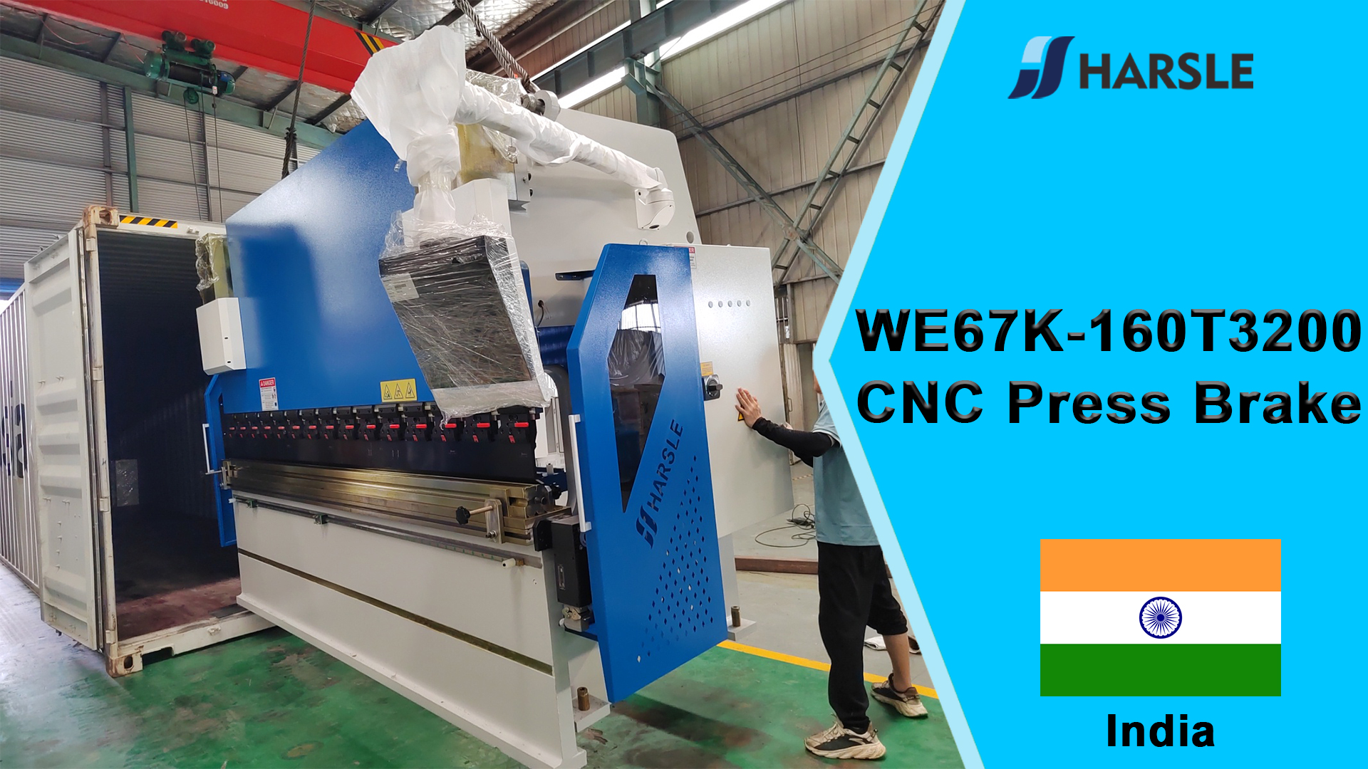 India-WE67K-160T3200 CNC-afkantpers