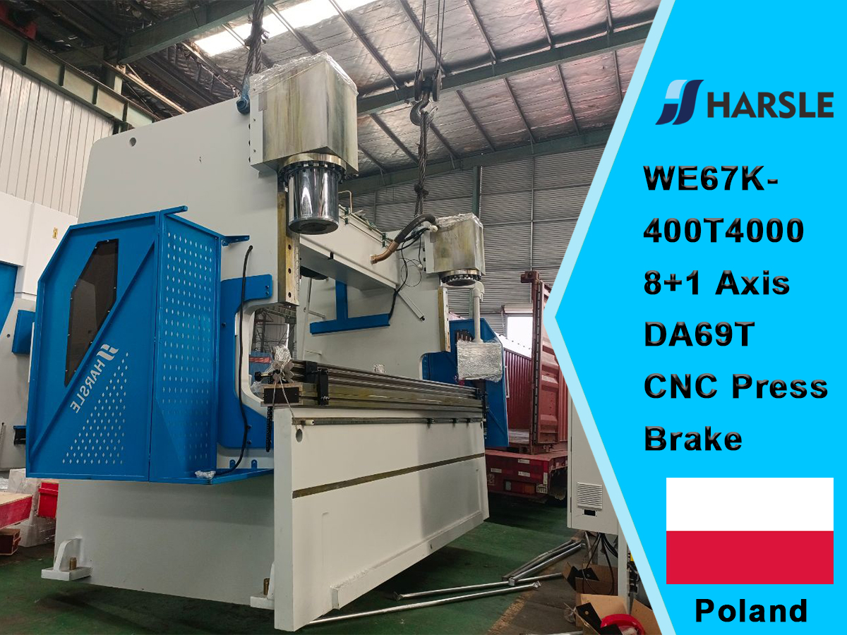 POLAND-WE67K-400T4000 8+1 AXIS DA69T CNC Press Brake 