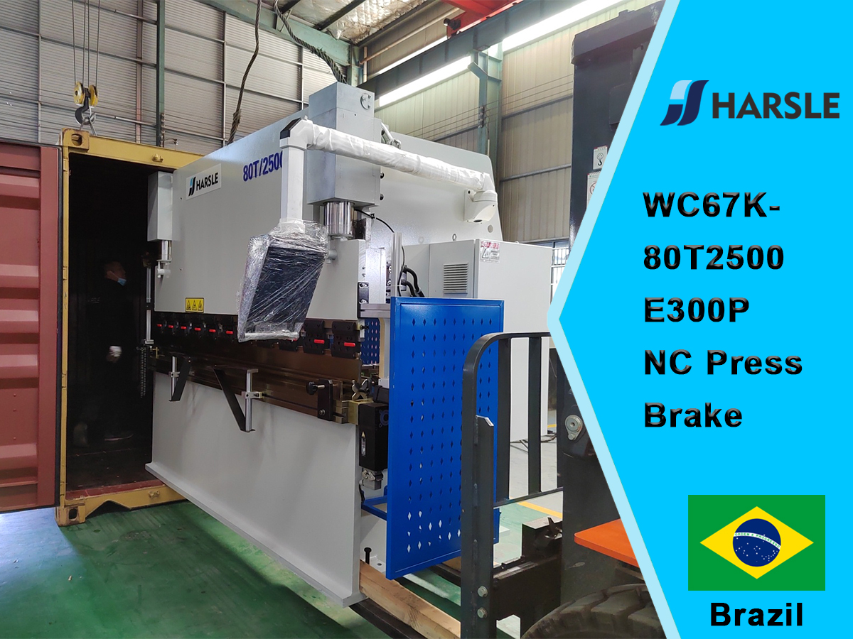 Brazilië-WC67K-80T2500 E300P NC Press Brake