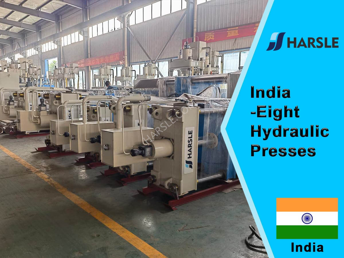 India-acht hydraulische persen