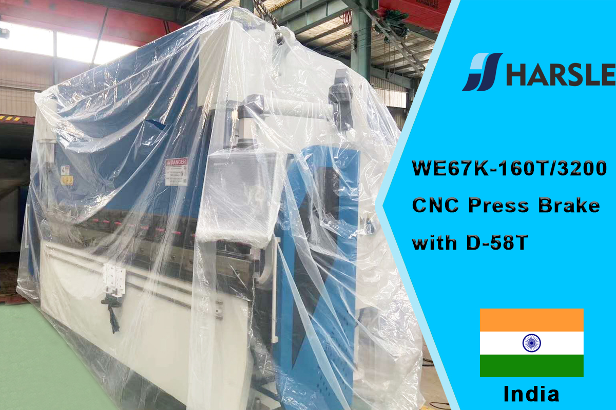 India-WE67K-160T/3200 CNC Press Brake met DA-58T 4+1 Axis