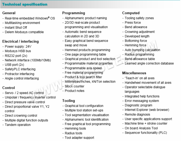 buigmachine systeem