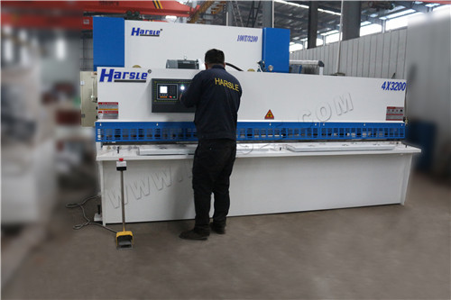 Hydraulische CNC-scheermachine