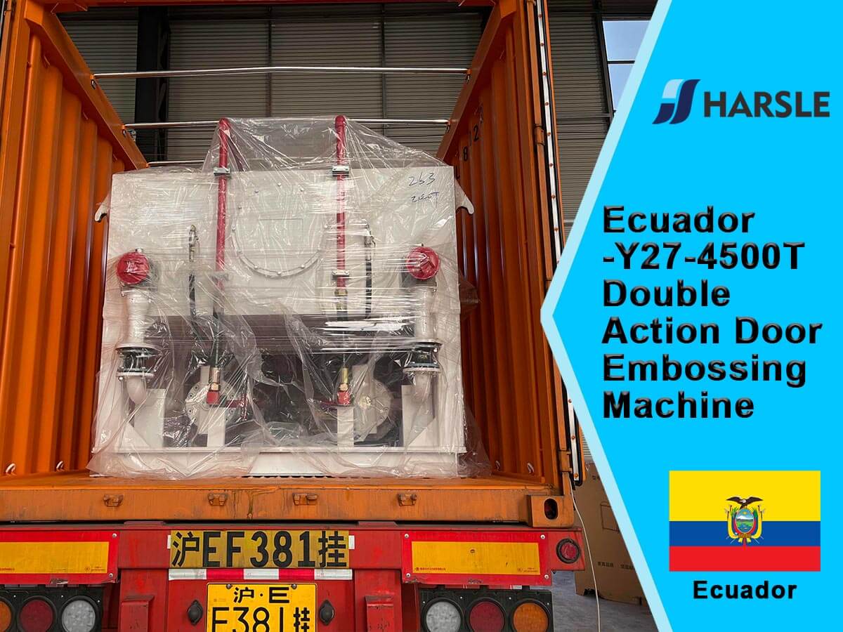 Ecuador-Y27-4500T Dubbele actiedeur Embossing Machine