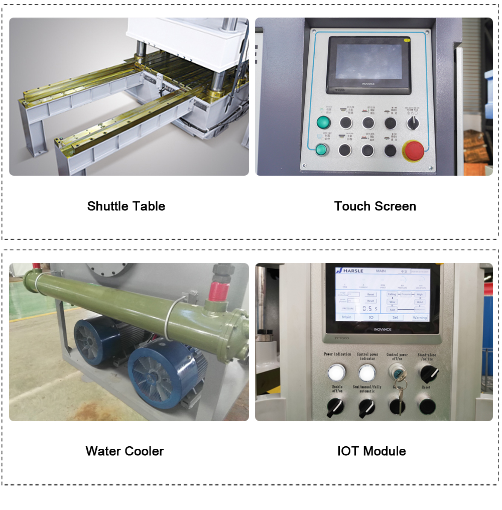 Hydraulische persmachines