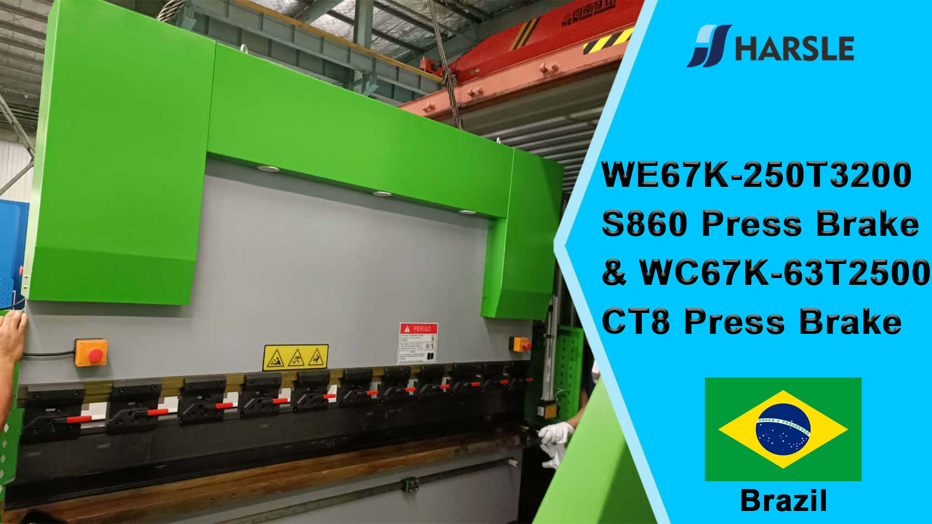 Brazilië-WE67K-250T3200 S860 Kantbank & WC67K-63T2500 CT8 Kantbank