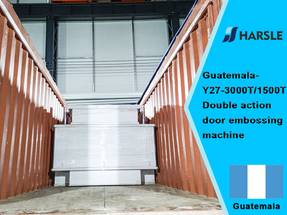 Guatemala-Y27-3000T/1500T Dubbele actiedeur Embossing Machine