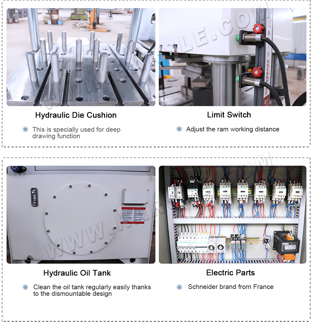 Hydraulische persvideo