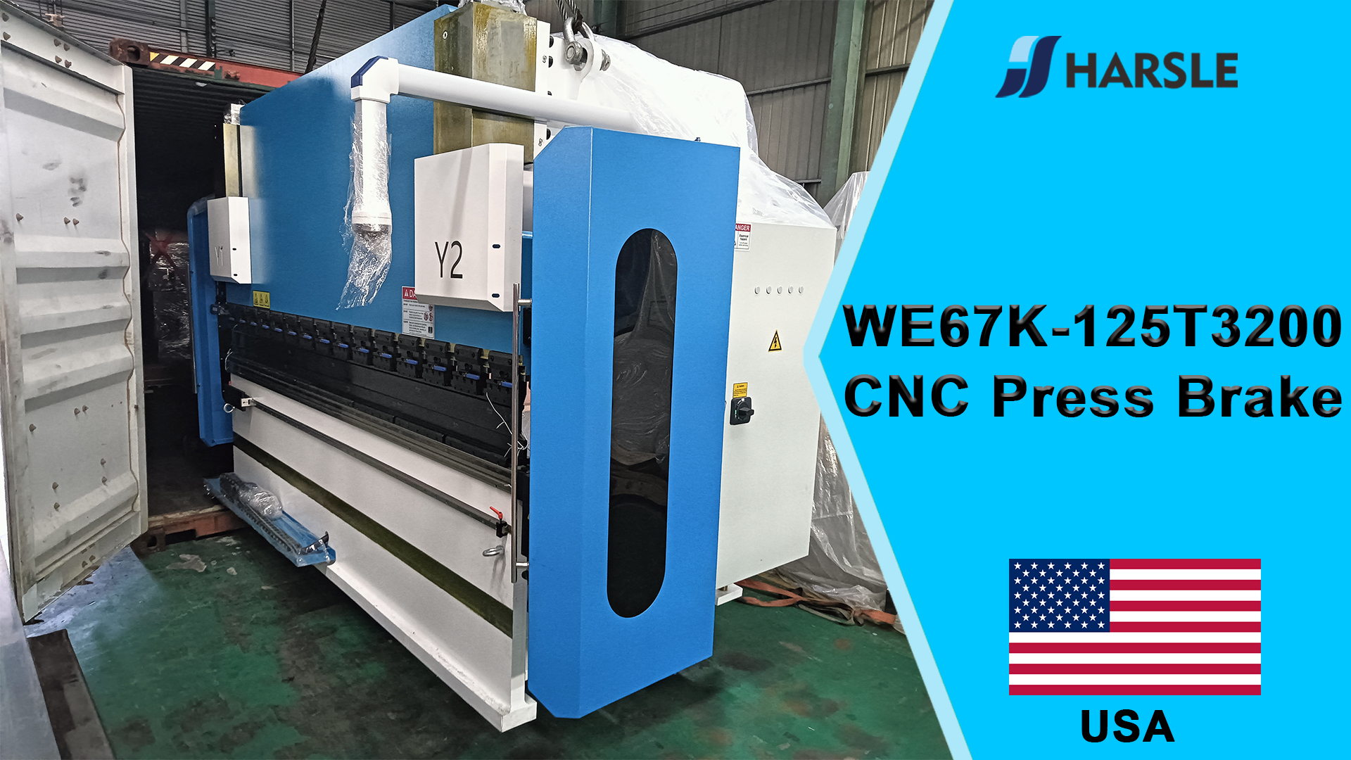 USA-WE67K-125T3200 CNC-afkantpers