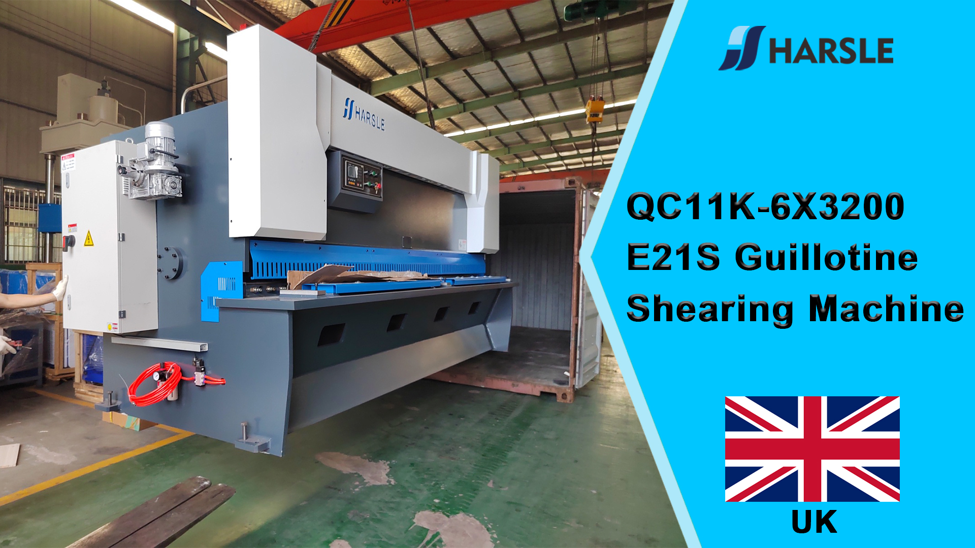 UK-QC11K-6X3200 E21S Guillotineschaarmachine