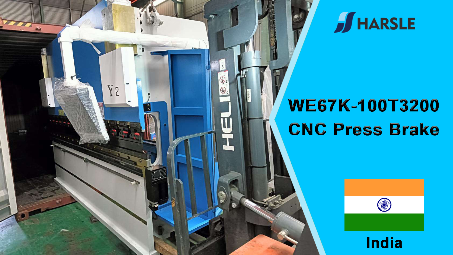 India-WE67K-100T3200 CNC-buigmachine