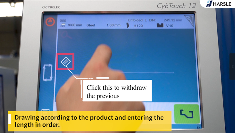 Bedieningshandleiding CNC-afkantpers