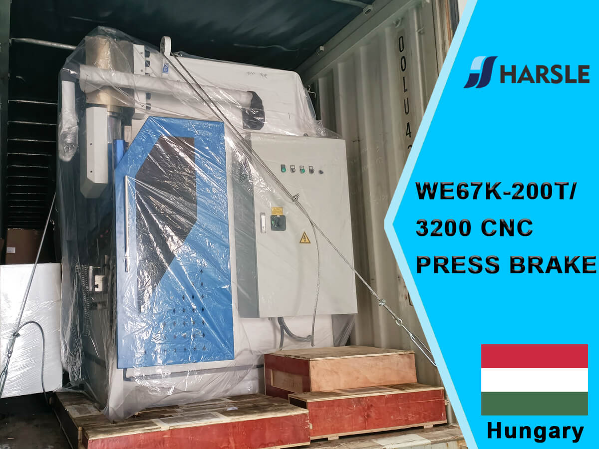 HONGARY-WE67K-200T / 3200 CNC Druk op Rem met DA66T-systeem