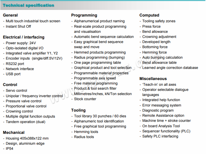 buigmachine systeem