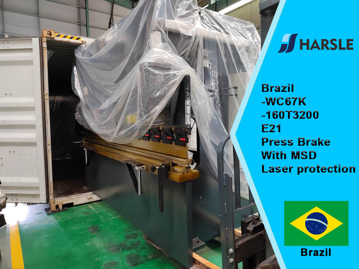 Brazilië-WC67K-160T/3200 E21 Drukrem met MSD-laserbescherming