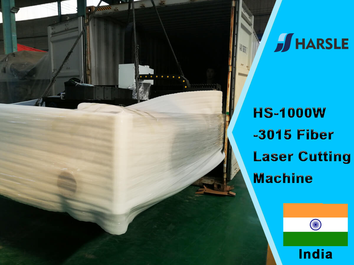 India-HS-1000W-3015 Fiber Lasersnijmachine