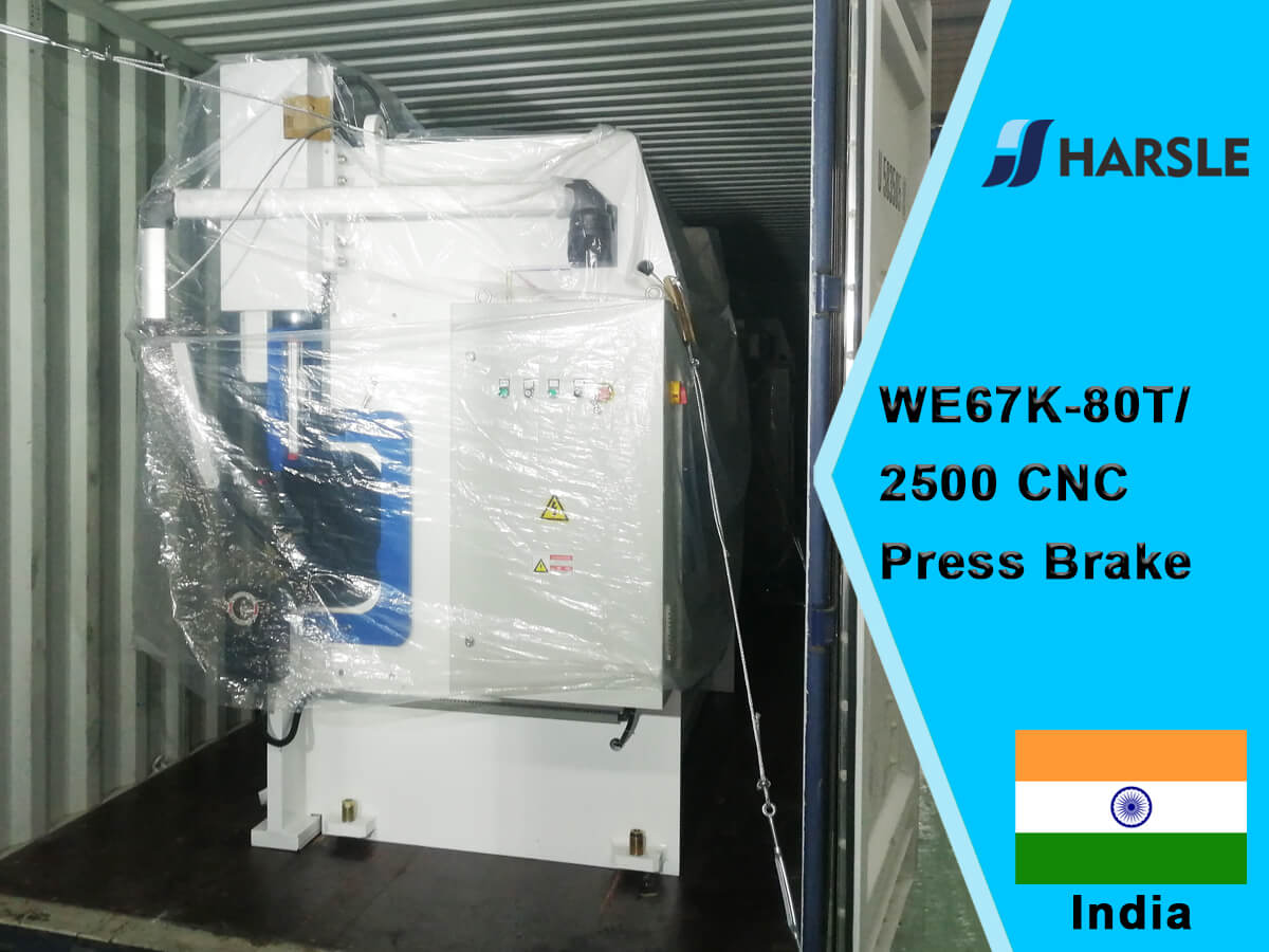 India-WE67K-80T/2500 CNC Persrem met DA-53T, 3+1 Axis