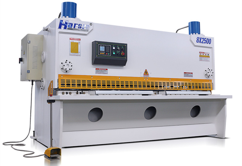 Metaalschaarmachineproces