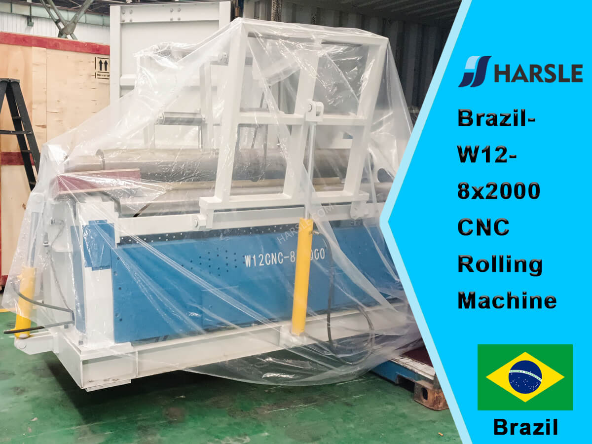 Brazilië-W12-8x2000 CNC Rolling Machine 