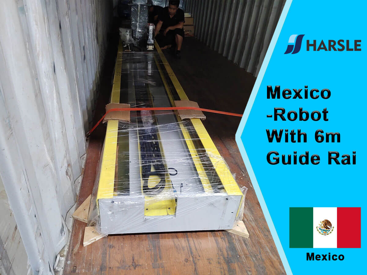 Mexico-robot met 6m gidsrail