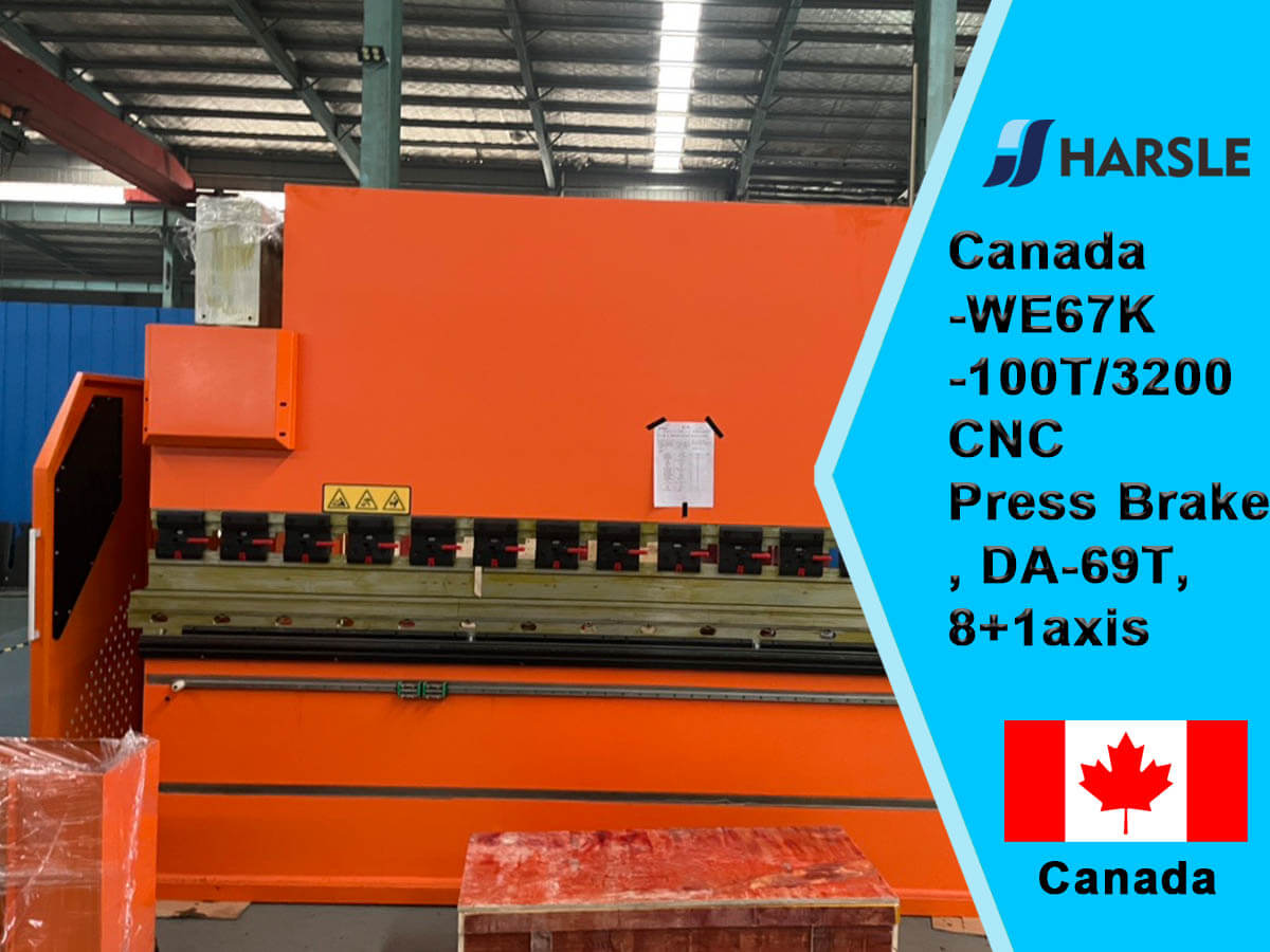 Canada-WE67K-100T/3200 CNC Persrem met DA-69T 8+1AXIS