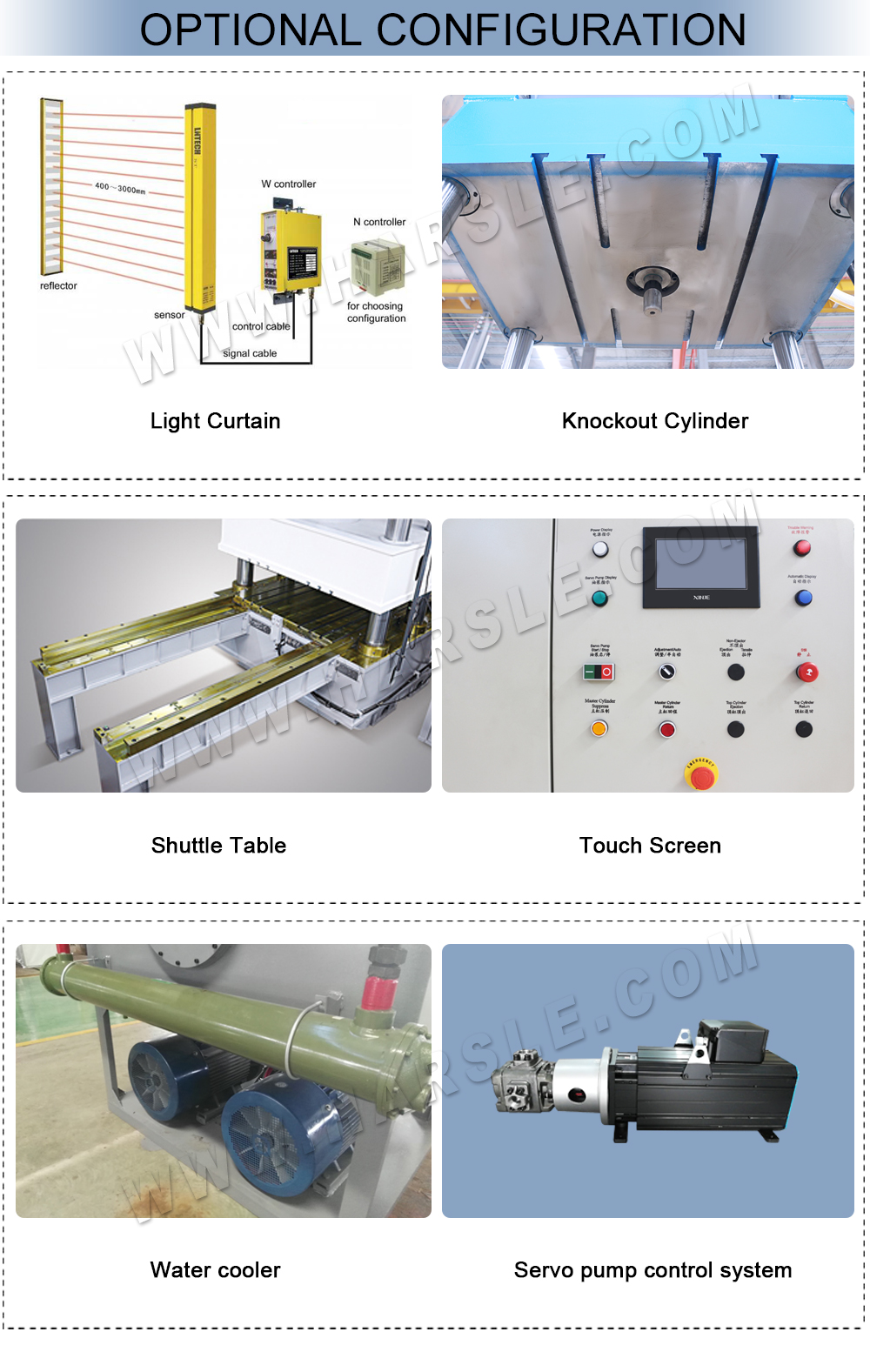 Hydraulische persvideo