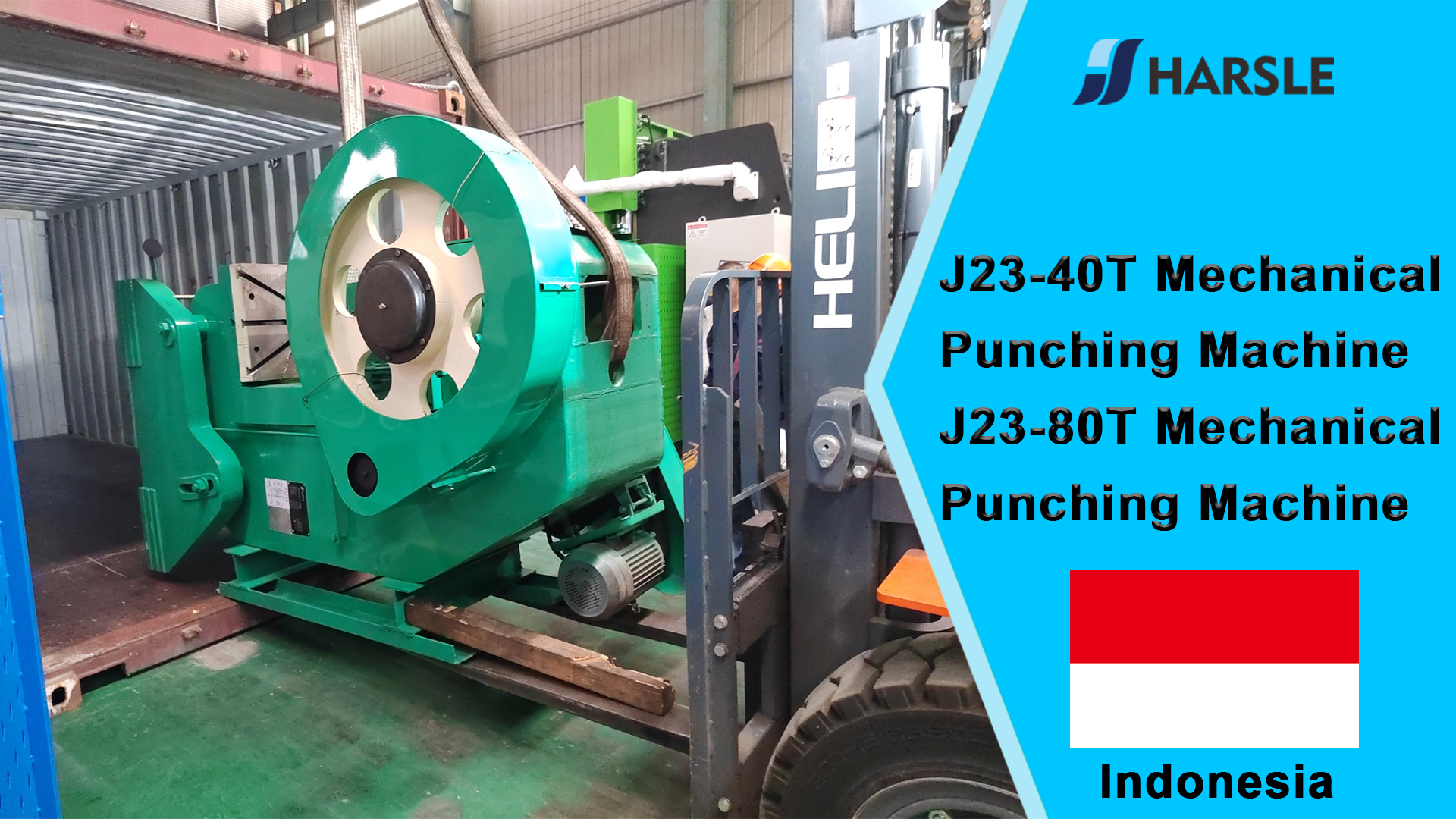 Indonesië-J23-40T Mechanische ponsmachine J23-80T Mechanische ponsmachine