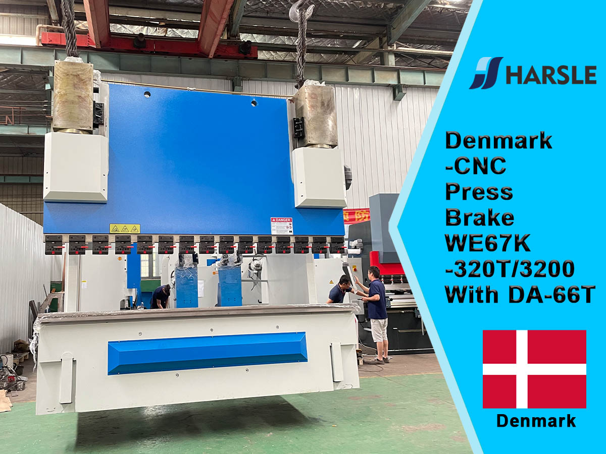 Denmark-CNC Press Brake We67K-320T/3200 met DA-66T