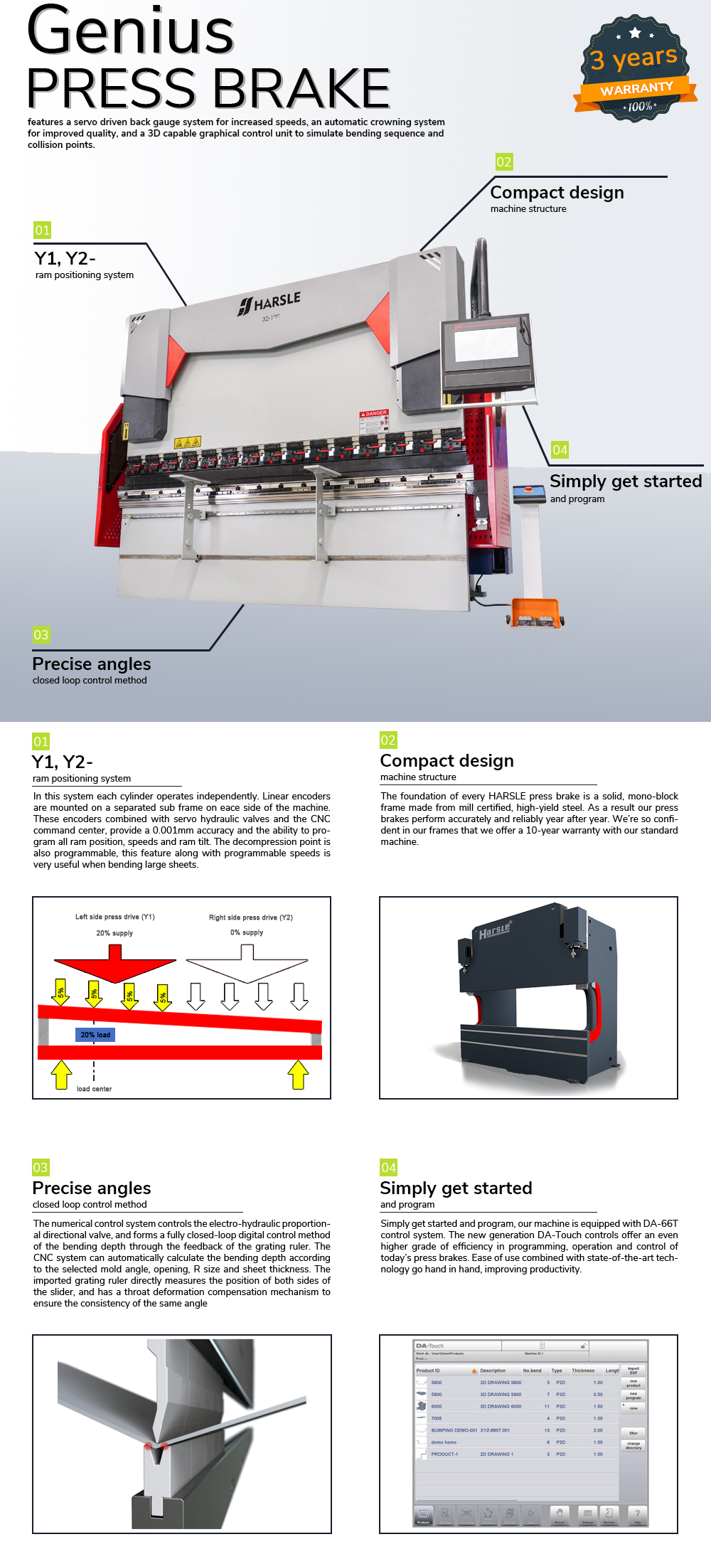 40T CNC-afkantpers