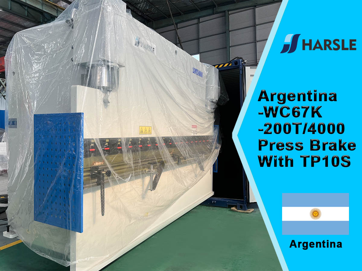 Argentinië-WC67K-200T/4000 Druk op rem met TP10s