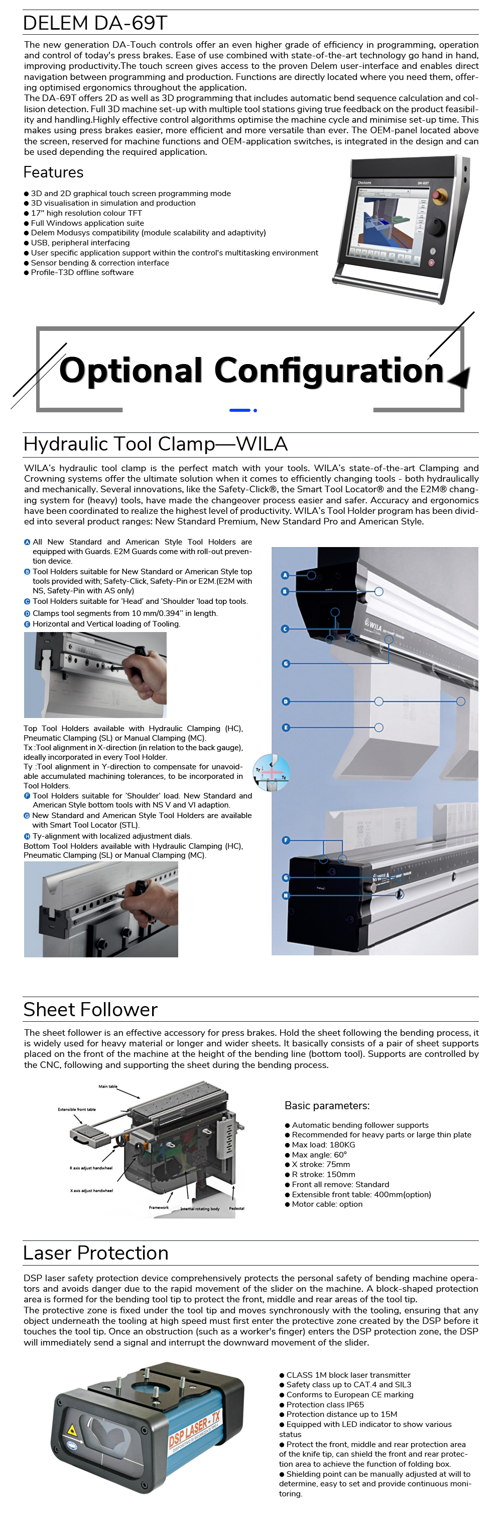 Kantpers met DELEM DA-69T