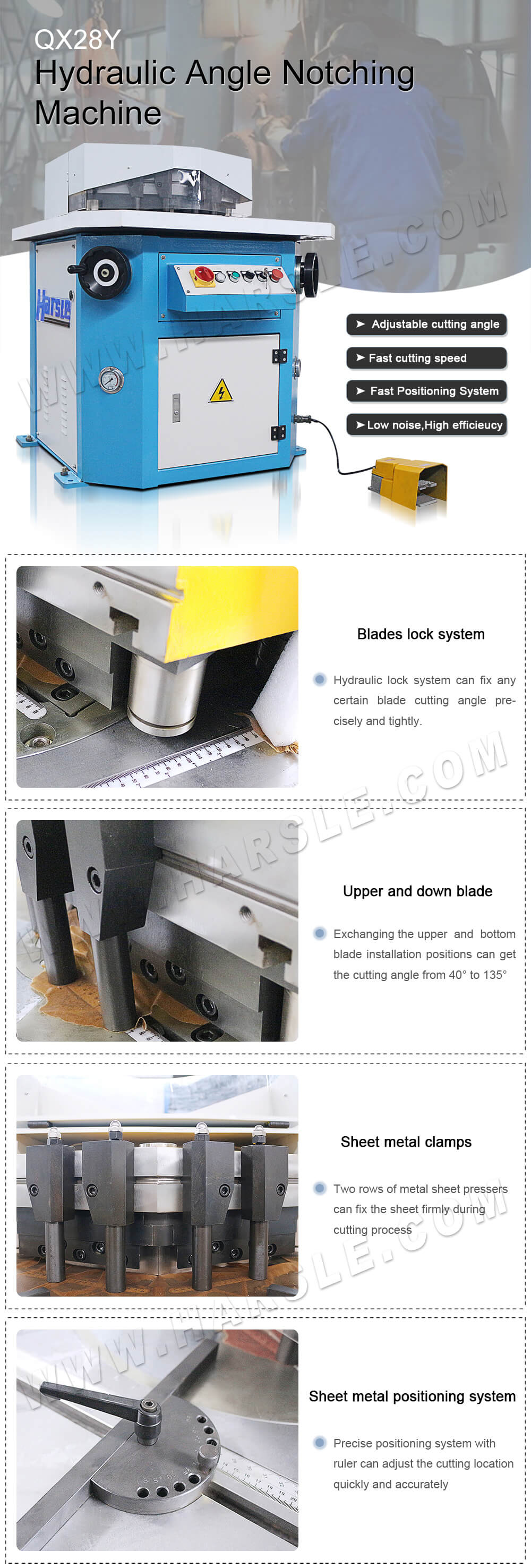 Hydraulische inkervende machine