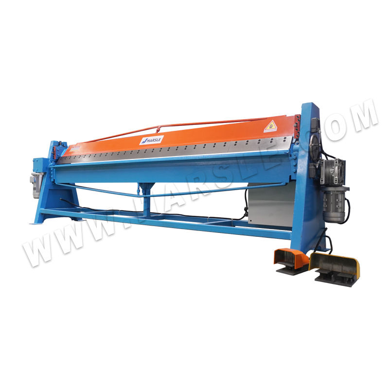 China Harsle 1,5x 2500 elektrische metalen vouwmachine, HVAC -map