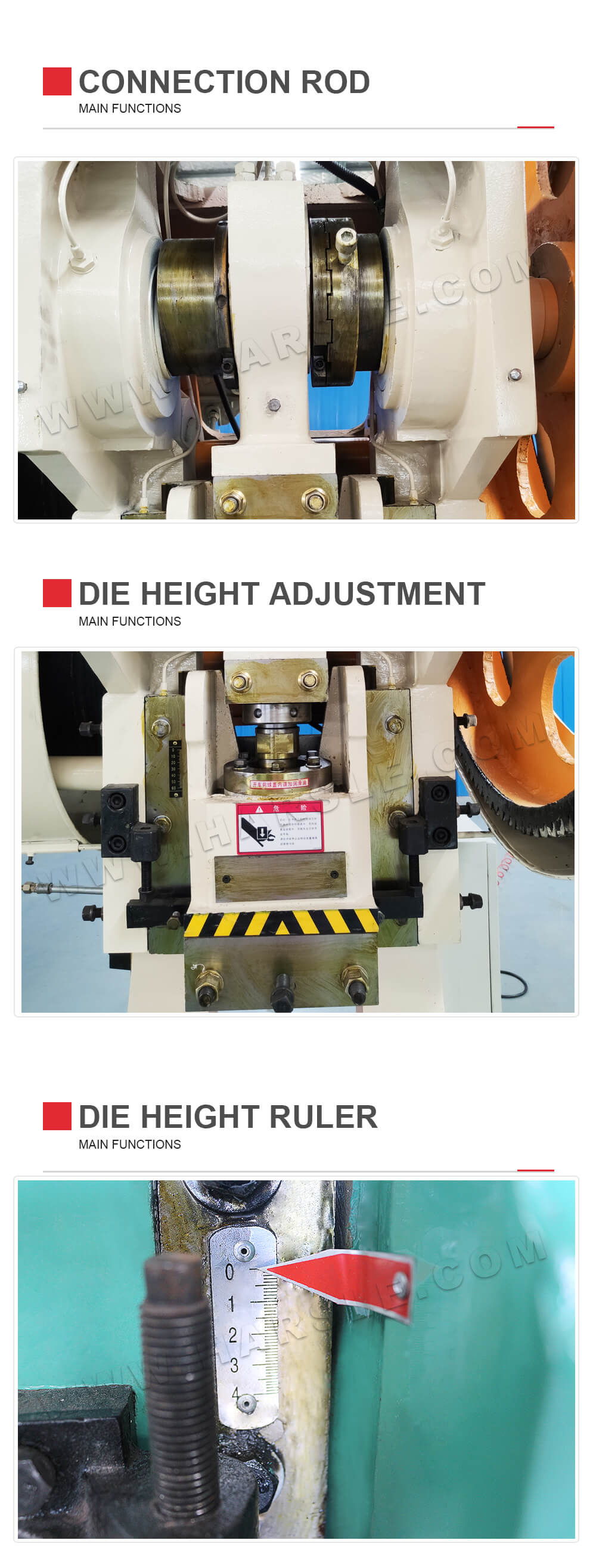 Ponsmachines van het hoogste niveau