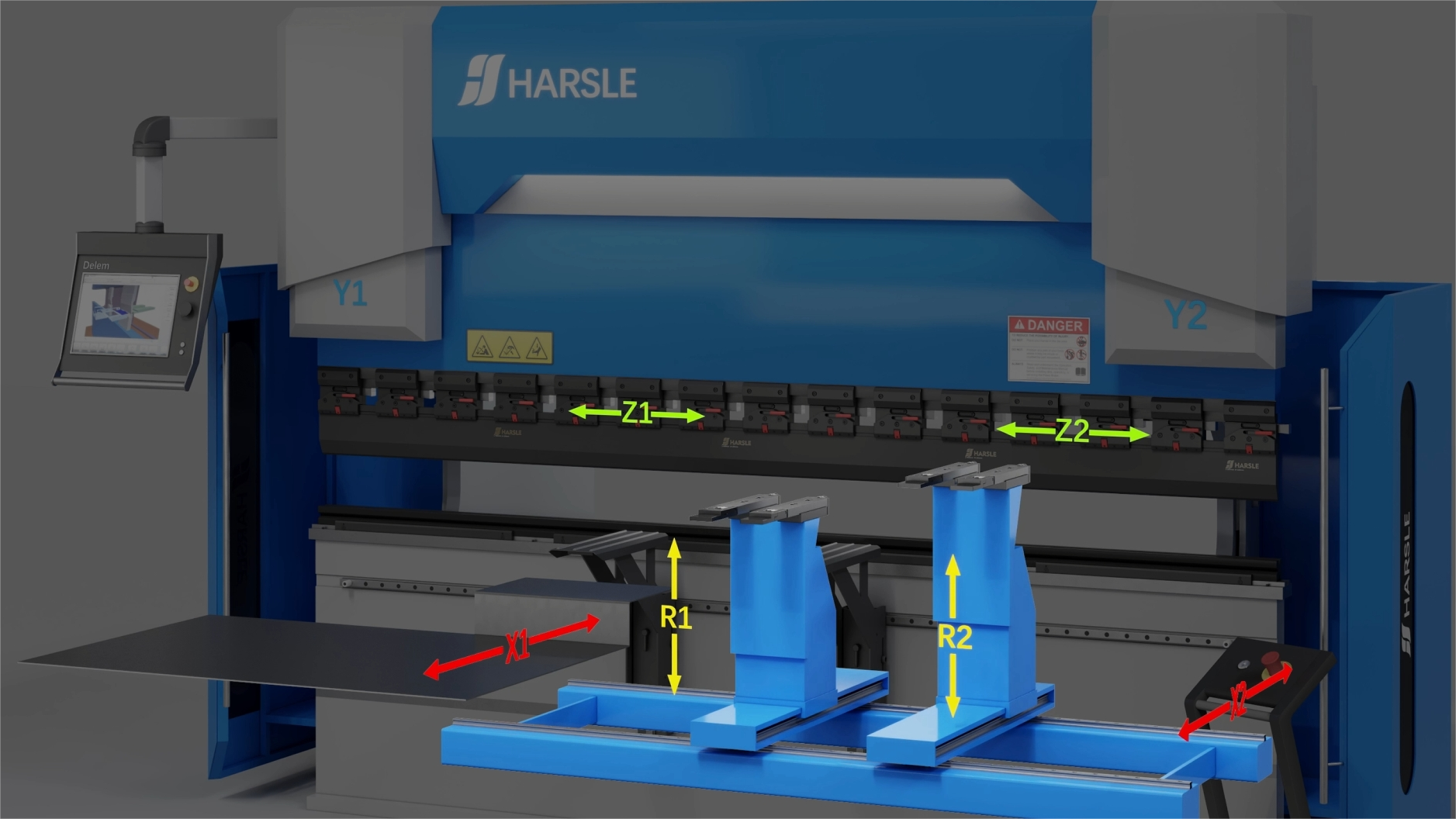 Uitleg van de as van de CNC-persremmachine