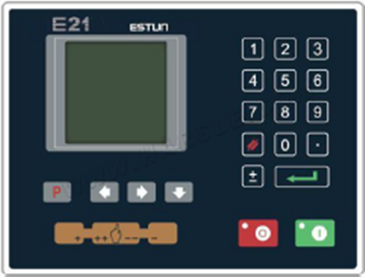 E21 Bedieningshandleiding voor kantpersmachine (inclusief belangrijke wachtwoorden)