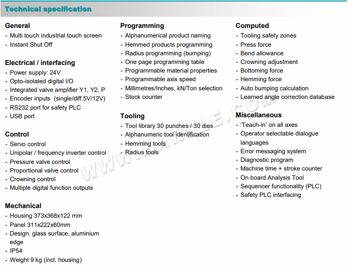 buigmachine systeem