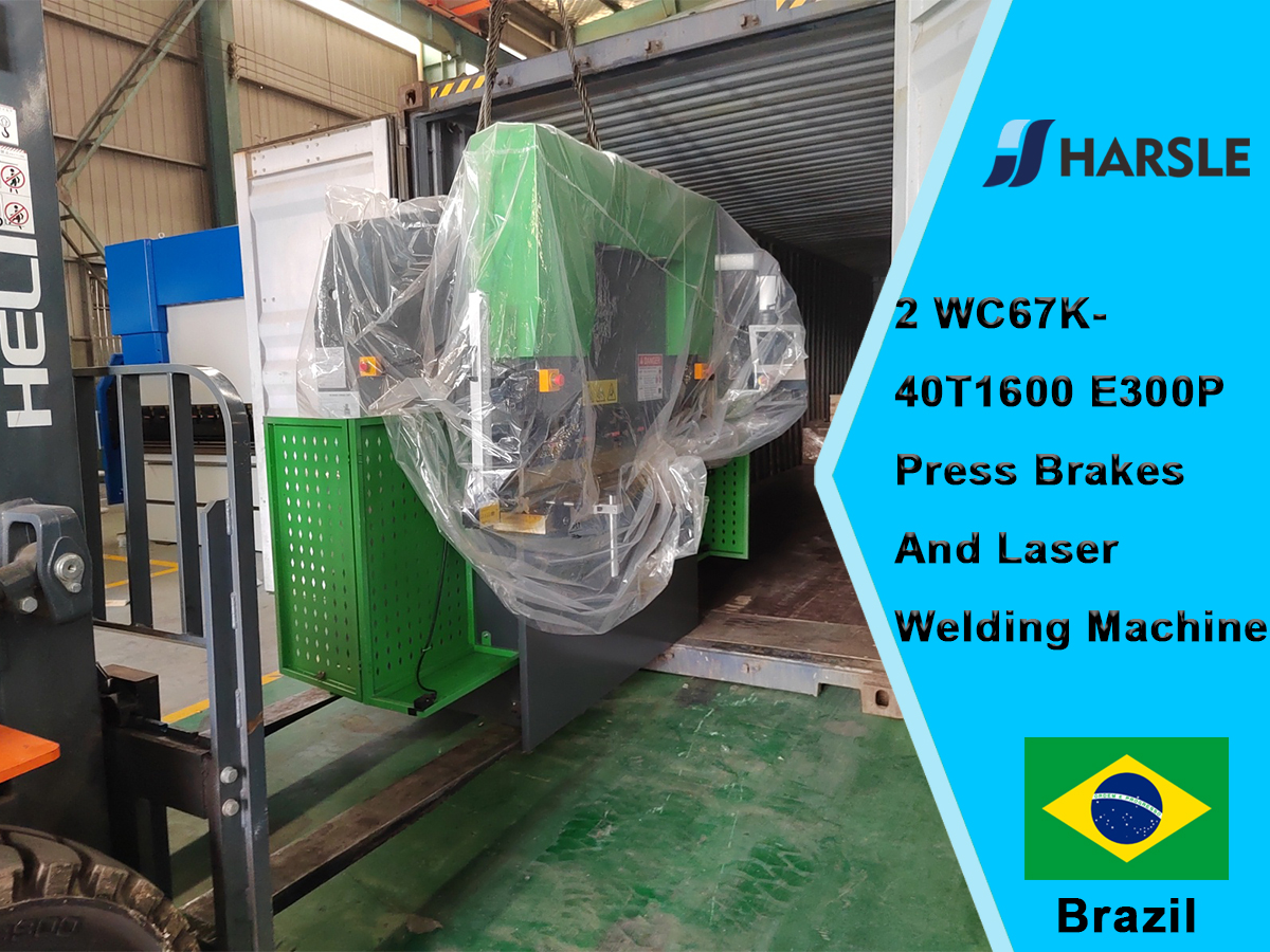 Brazilië-2 WC67K-40T1600-E300P Drukremmen en laserslasmachine