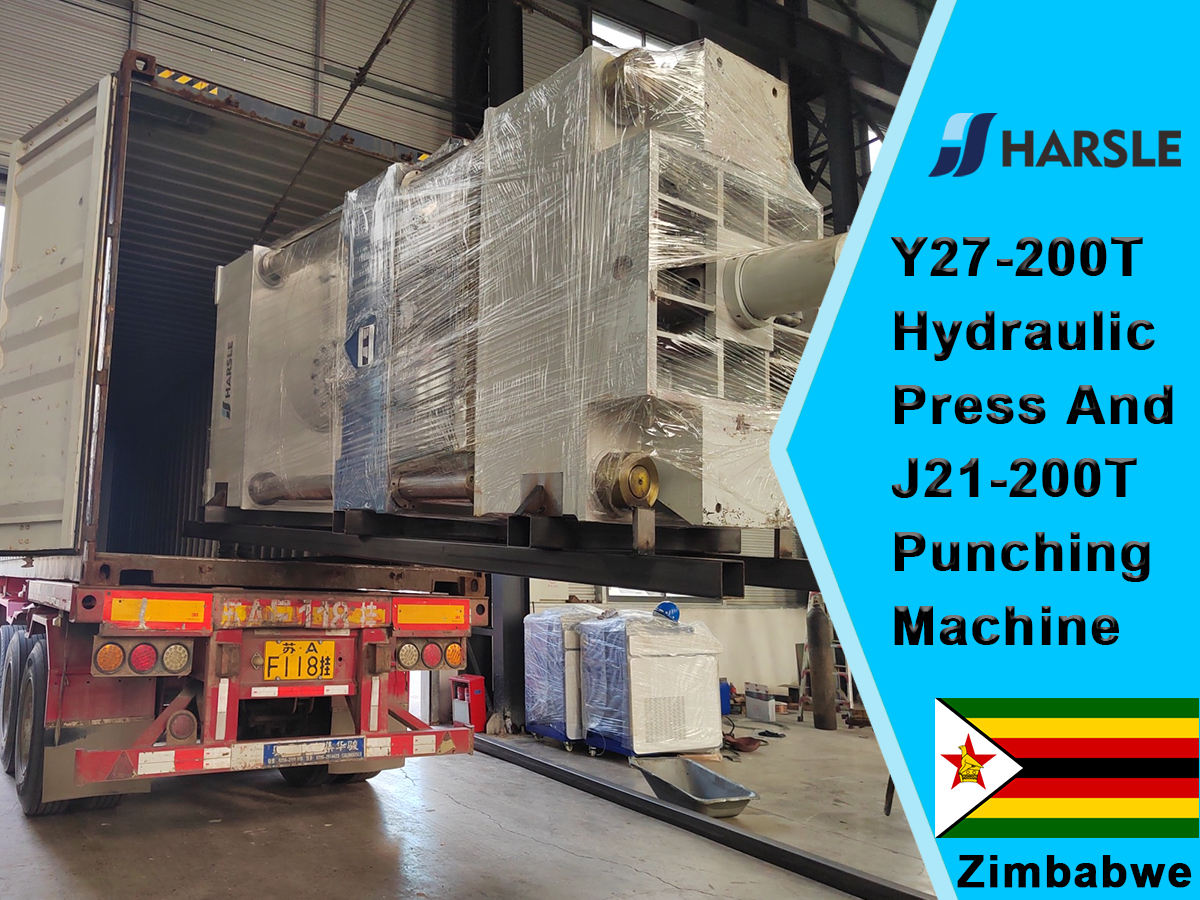 Zimbabwe-Y27-200T Hydraulic Press en J21-200T Punching Machine