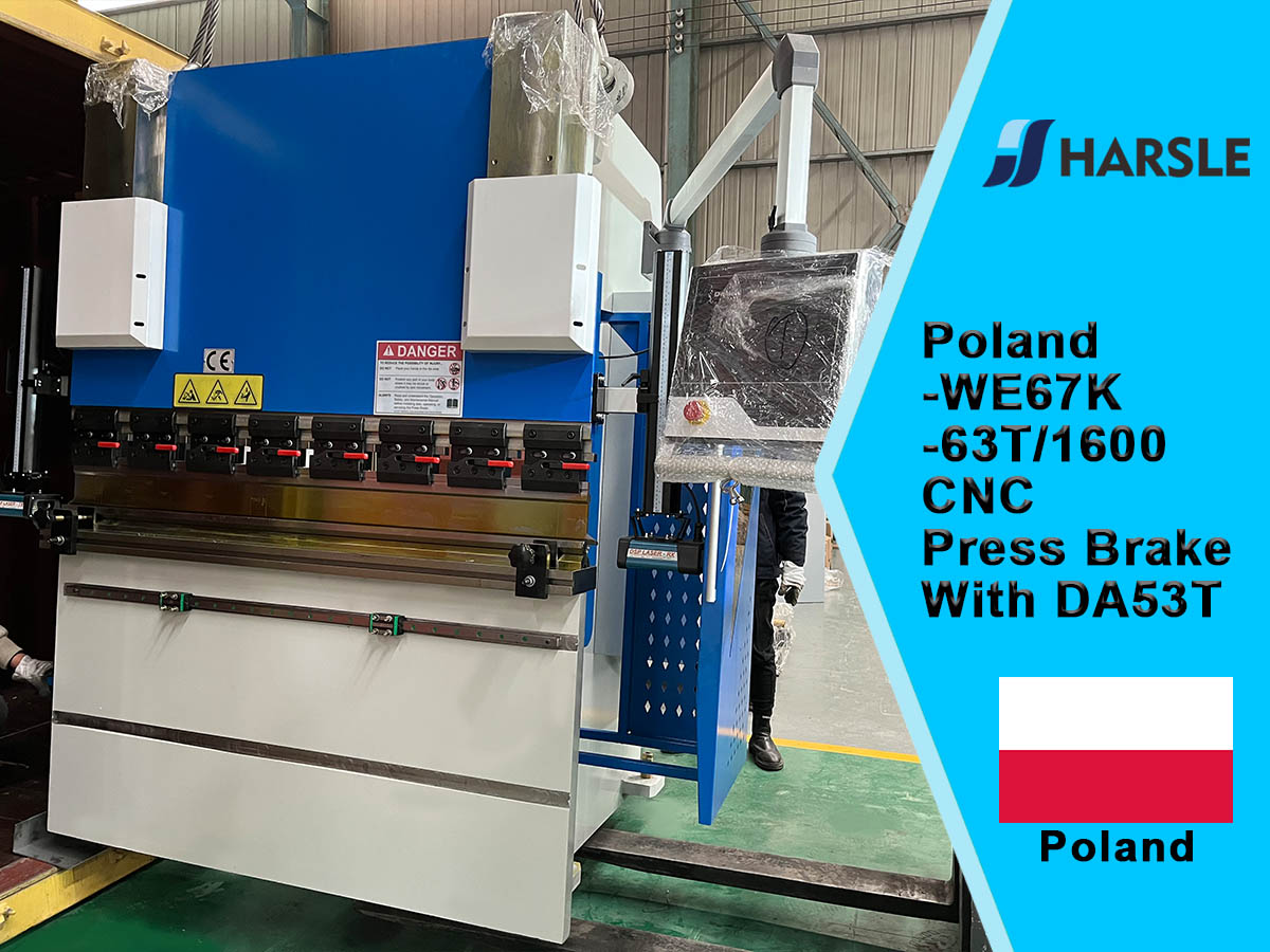 POLAND-WE67K-63T/1600 CNC Drukrem met DA53T