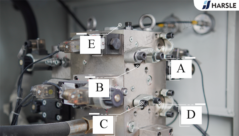 Bedieningshandleiding van de hydraulische pers