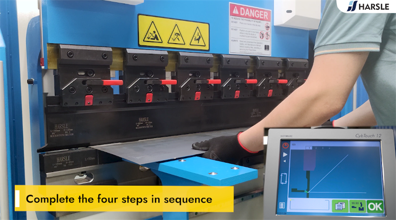 Bedieningshandleiding CNC-afkantpers