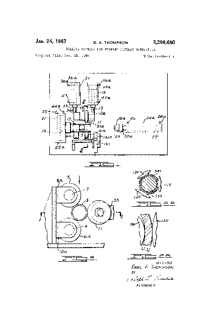 Rollende machine voor het vormen (1)